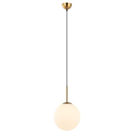 ITALUX - Пендел DEORE 1xE27/40W/230V Ø 25 см бронзов