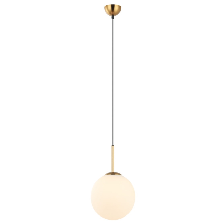 ITALUX - Пендел DEORE 1xE27/40W/230V Ø 25 см бронзов