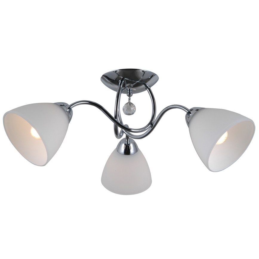 ITALUX - Полилей за повърхностен монтаж LUGANO 3xE27/40W/230V