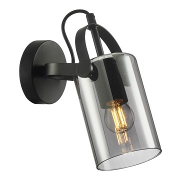 ITALUX - Спот аплик NANESMA 1xE27/40W/230V черен