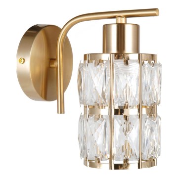 ITALUX - Стенна лампа ALMA 1xE27/40W/230V златна