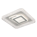 ITALUX - Таванен LED плафон TEMPIO с функция за димиране LED/55W/230V 3000-6500K 50x50 cm бял + дистанционно управление