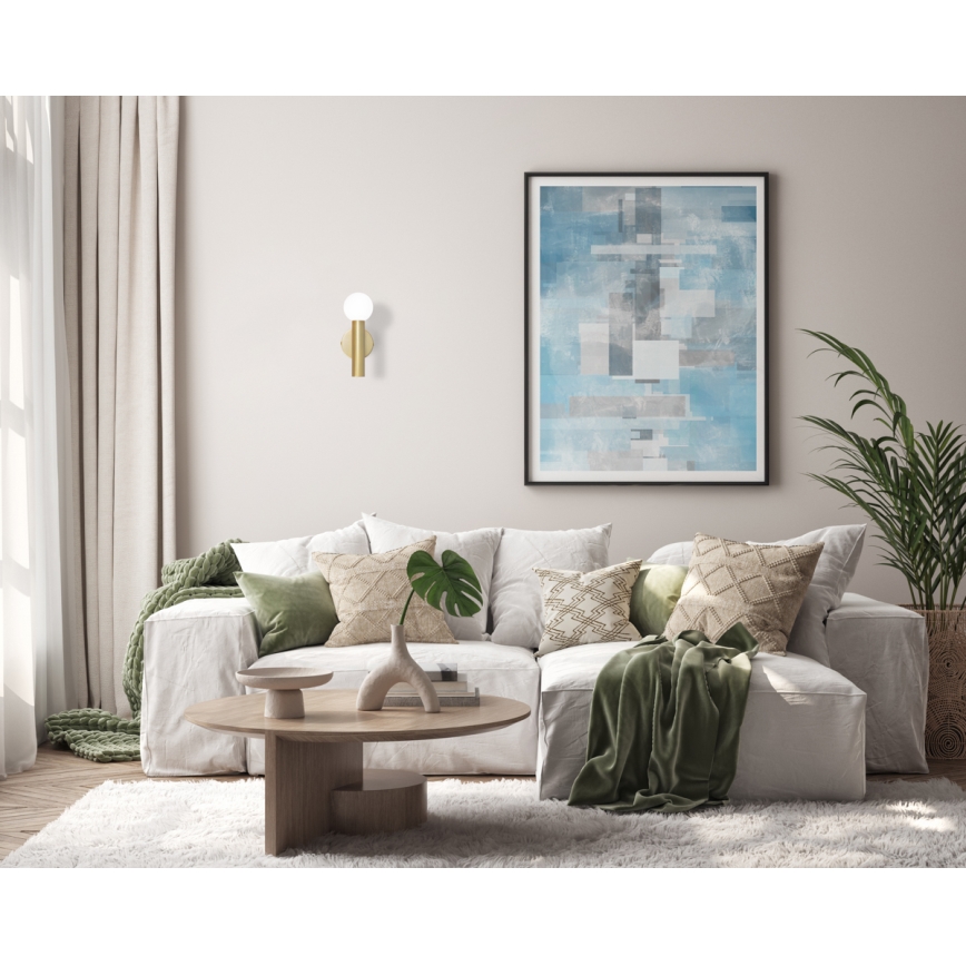 ITALUX - Стенна лампа FILANO 1xG9/5W/230V златна