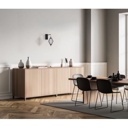 ITALUX - LED стенна лампа SEVILLA LED/5W/230V 3000K черна