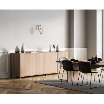 ITALUX - LED настенна лампа SEVILLA LED/5W/230V 3000K златна