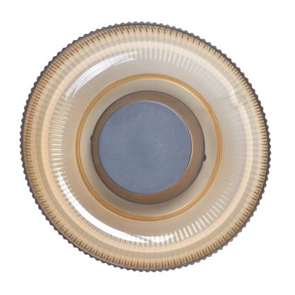 ITALUX - PASSO LED таванно осветително тяло LED/8W/230V 3000K диам. 25 см опушено бежово