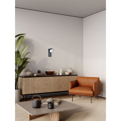 ITALUX - LED стенен аплик FONTEN LED/1,8W/230V 4000K черен