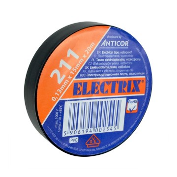 Изолационна лента ELECTRIX 15мм x 20м