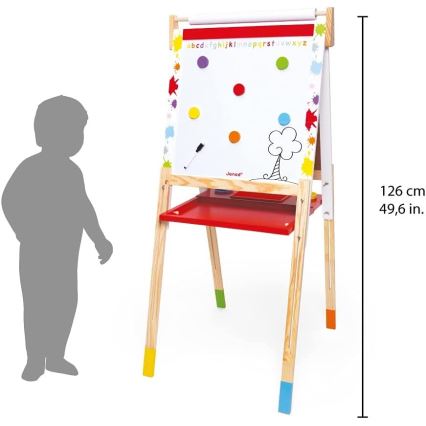 Janod - Магнитна дъска червена