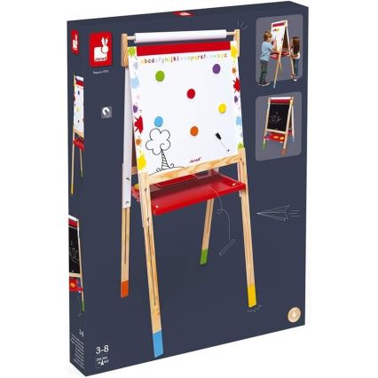 Janod - Магнитна дъска червена