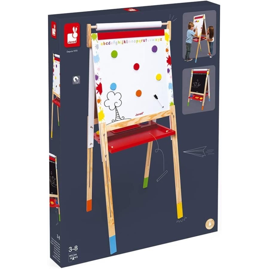Janod - Магнитна дъска червена