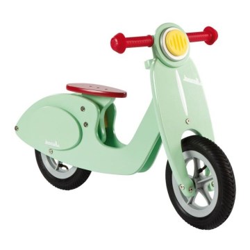Janod - Детско колело за бутане VESPA зелено