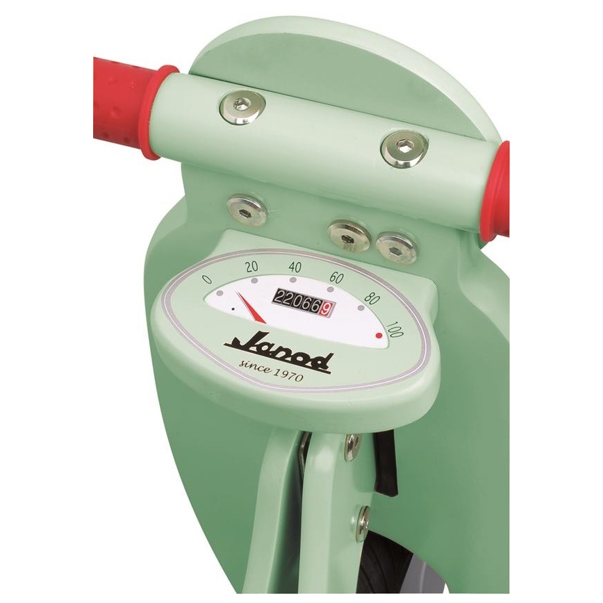 Janod - Детско колело за бутане VESPA зелено