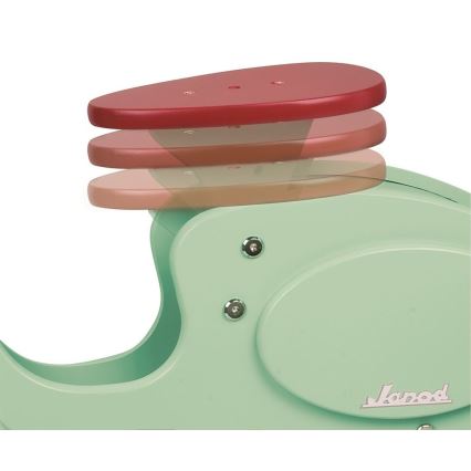Janod - Детско колело за бутане VESPA зелено