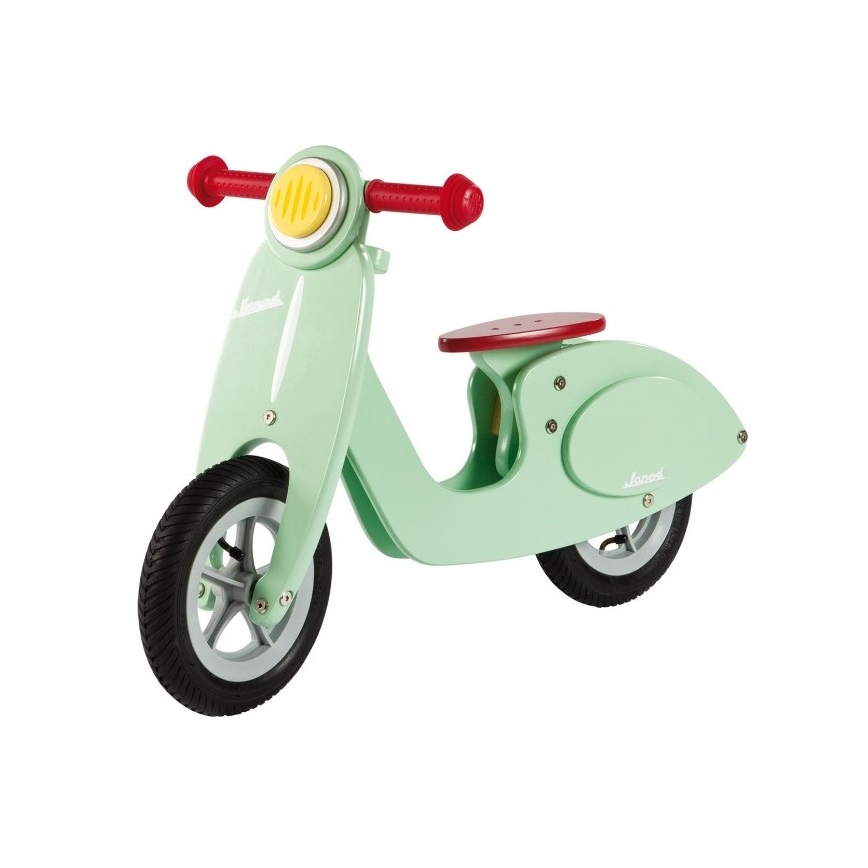 Janod - Детско колело за бутане VESPA зелено