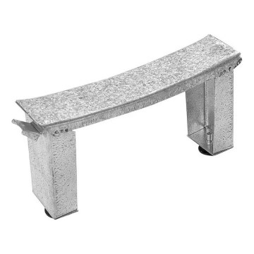 JIKA H2940120000001 - Крака за вана ALMA/TANZA/RIGA, неръждаема стомана