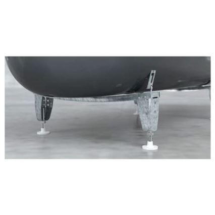 JIKA H2940120000001 - Крака за вана ALMA/TANZA/RIGA, неръждаема стомана