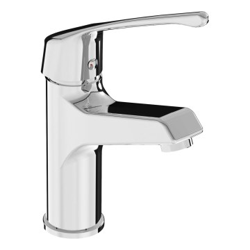 JIKA H3111W10045101 - Смесител за мивка с медицинска ръкохватка CUBE 16,4 см, лъскав хром