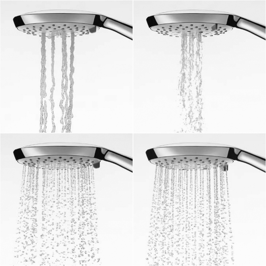 JIKA H3611X30044711 - Ръчен душ CUBITO с лъскав хром