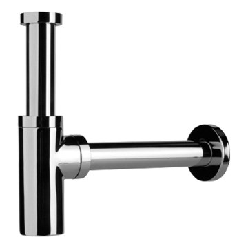JIKA H3747100040001 - Кръгъл сифон за мивка MIO, гланцов хром