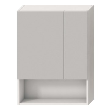 JIKA H4532410383041 - Огледален шкаф с рафт LYRA 80x60 см бял
