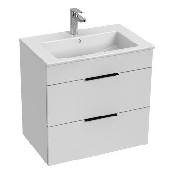 JIKA H4536021763001 - Шкаф за баня с мивка CUBE 60,7x65 см, бял