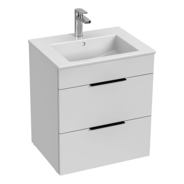 JIKA H4536121763001 - Шкаф за баня с мивка CUBE 60,7x55 см, бял