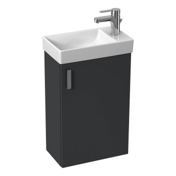 JIKA H45J5111753011 - Баня шкаф с мивка PETIT 58,5x38,6 см сив