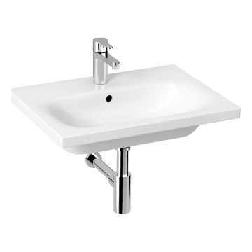 JIKA H8127130001041 - Стенна мивка MIO 60x45 см керамика/бял