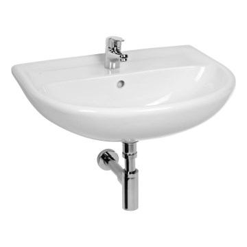 JIKA H8143820001041 - Стенна мивка LYRA 55x45 см керамика/бял