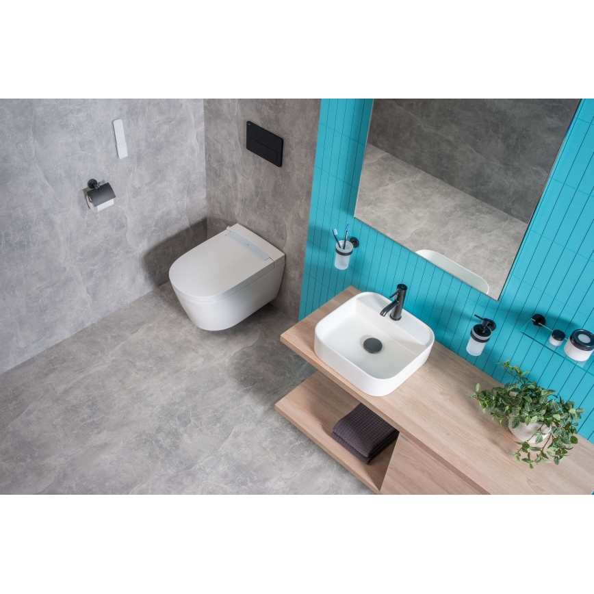 JIKA H8183610001111 - Басейн с плот ASTRA 40x40 см керамика/бял