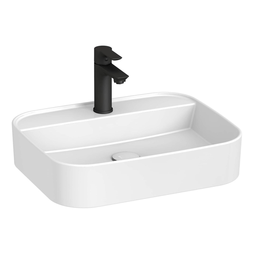 JIKA H8183620001111 - Басейн с плот ASTRA 50x40 см керамика/бял