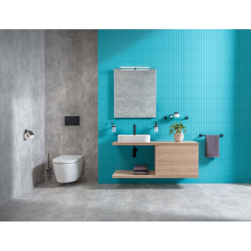 JIKA H8183620001111 - Басейн с плот ASTRA 50x40 см керамика/бял
