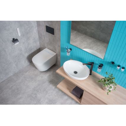 JIKA H8183640001121 - Басейн с плот ASTRA 52x40 см керамика/бял