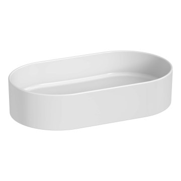 JIKA H8183660001121 - Басейн с плот ASTRA 53x31 см керамика/бял