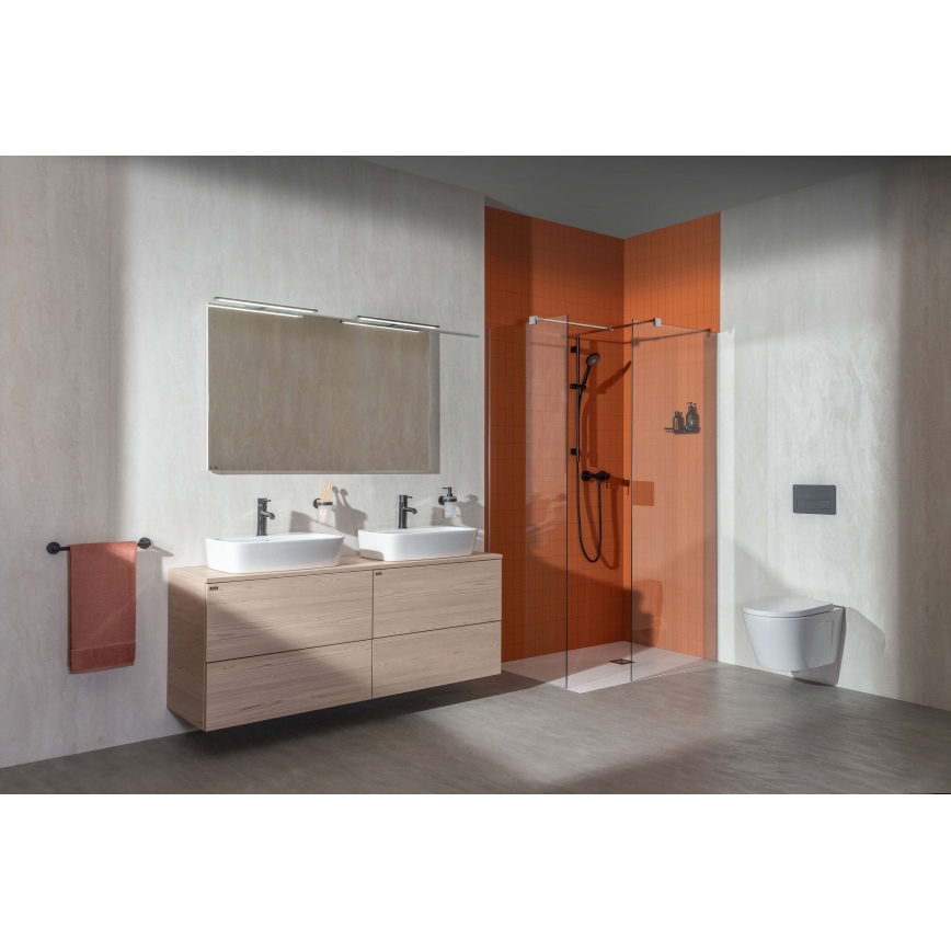 JIKA H8183820001041 - Басейн с плот LYRA 55x40 см керамика/бял