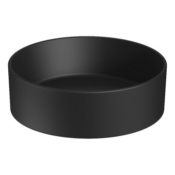 JIKA H8184207161121 - Басейн с плот CUBITO Ø 40 см керамика/матов черен