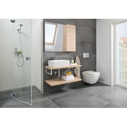 JIKA H8184230001121 - Басейн с плот CUBITO 50x35 см керамика/бял