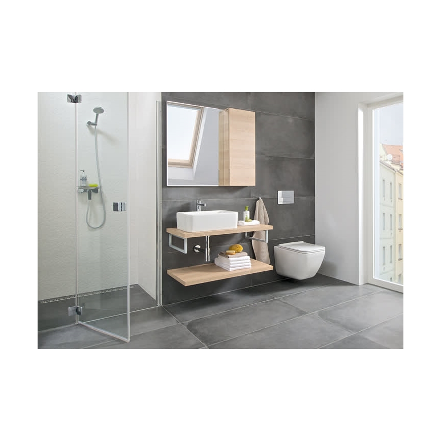 JIKA H8184230001121 - Басейн с плот CUBITO 50x35 см керамика/бял