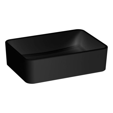 JIKA H8184237161121 - Басейн с плот CUBITO 50x35 см керамика/матов черен