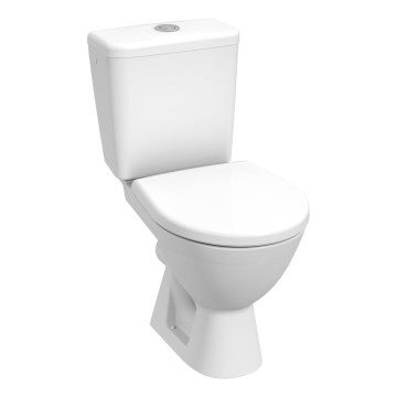 JIKA H8263860002413 - Компактна тоалетна с долно казанче LYRA керамика/бял