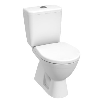 JIKA H8263870002413 - Компактна тоалетна с долно казанче LYRA керамика/бял