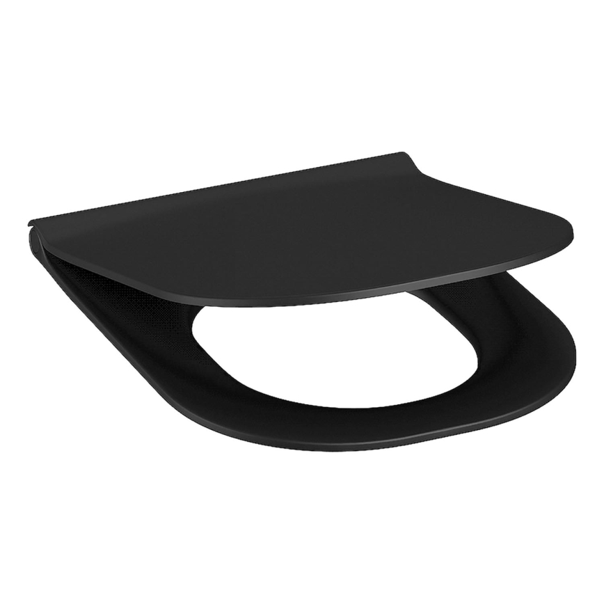 JIKA H8917167160631 - Тоалетна седалка SoftClose MIO от дуропласт/матово черно