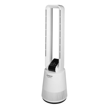 JOHNSON - Вентилатор с въздушен пречиствател и HEPA филтър ARIA PURA 90W/230V бял + дистанционно управление