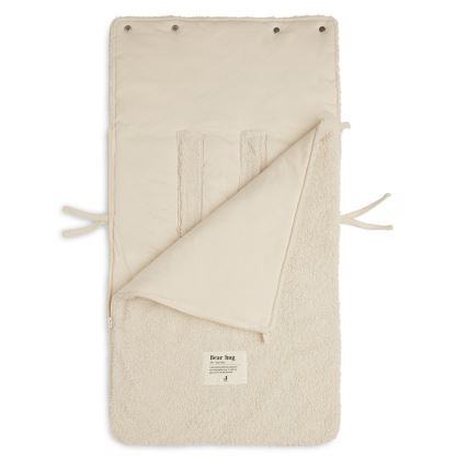 Jollein - Чувал за детско автомобилно столче BOUCLE 42x82 см натурален