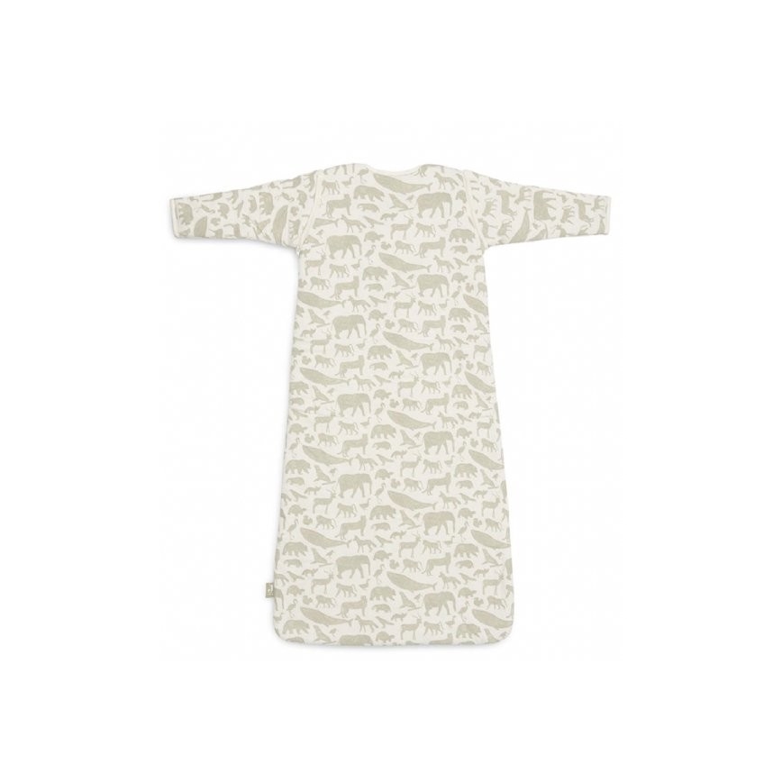 Jollein - Спален чувал 2в1 6-18 месеци 3 TOG Animals маслинено зелен