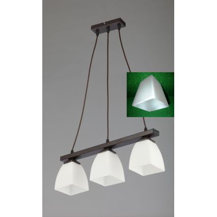 Jupiter 1111 - AB3 - Висящ полилей ALBA 3xE27/60W/230V