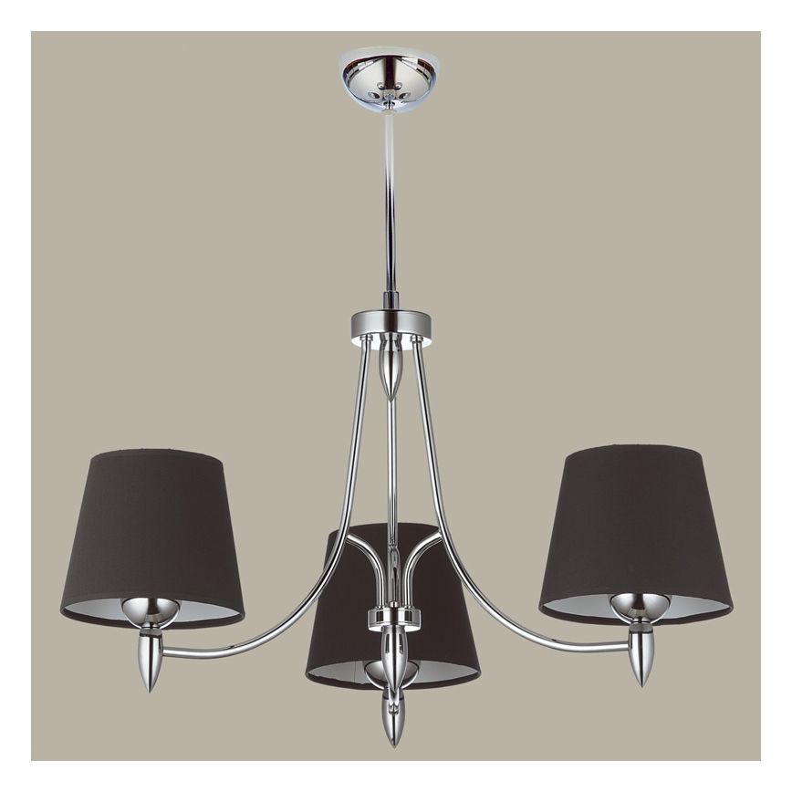 Jupiter 1254 - GX 3 - Полилей на пръчка GALAXY 3xE27/60W/230V