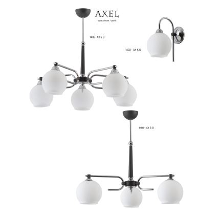 Jupiter 1401 - AX 3 G - Полилей на пръчка AXEL 3xE27/60W/230V