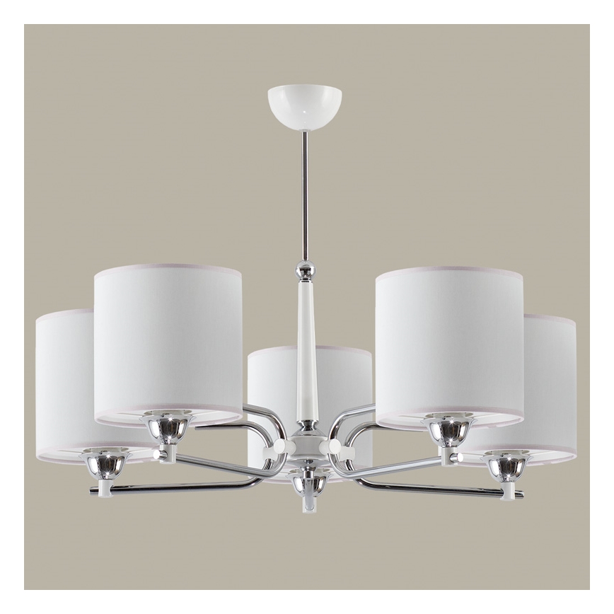 Jupiter 1405 - TW 5 B - Полилей на пръчка TWINGO 5xE27/60W/230V